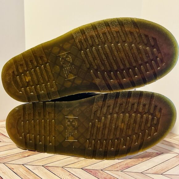 Dr Martens Jorge II Tumbled Nubuck Muted Olive Leather M 11 W 12 Slingback Mules